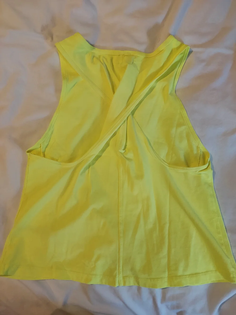 FP Movement by Free People Neon Yellow Performance Run About Tank - S - Picture 8 of 8